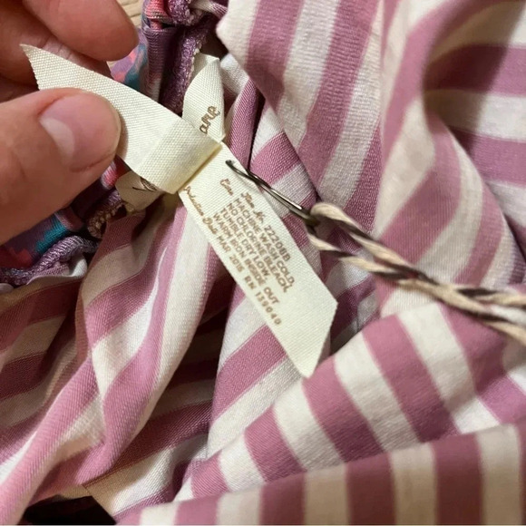 Matilda Jane Girls Ruffle Tulle Skirt NWT Size 14 Rooster Stripe Mauve 222088 - Picture 6 of 9